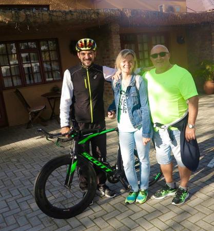 Ruben & Family & Bike