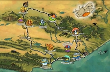 The Explorer's Way Map The Explorer's Way Map